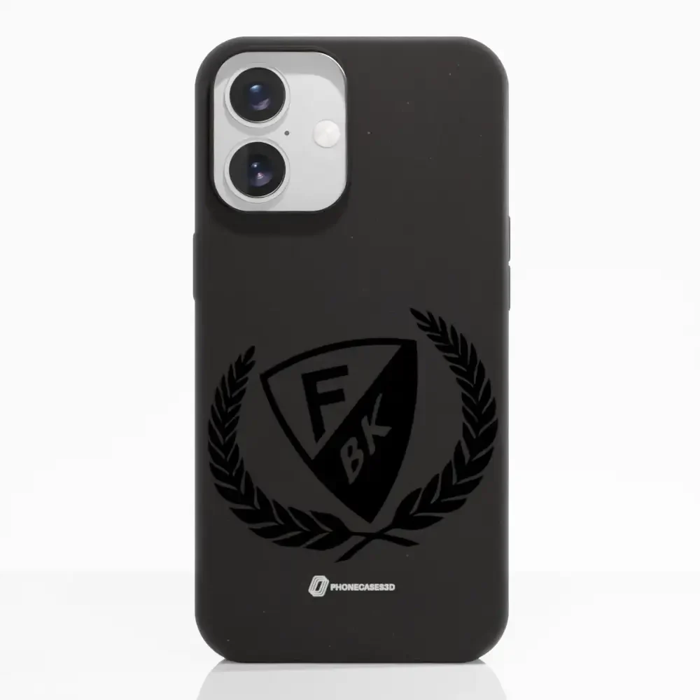 Färjestad BK Official Compostable Phone Case black shield - Image 18