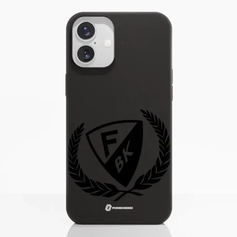 Färjestad BK Official Compostable Phone Case black shield - Image 20
