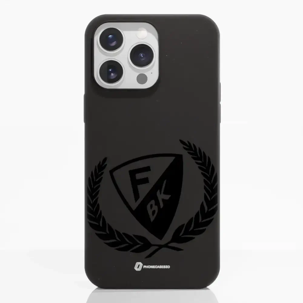 Färjestad BK Official Compostable Phone Case black shield - Image 22