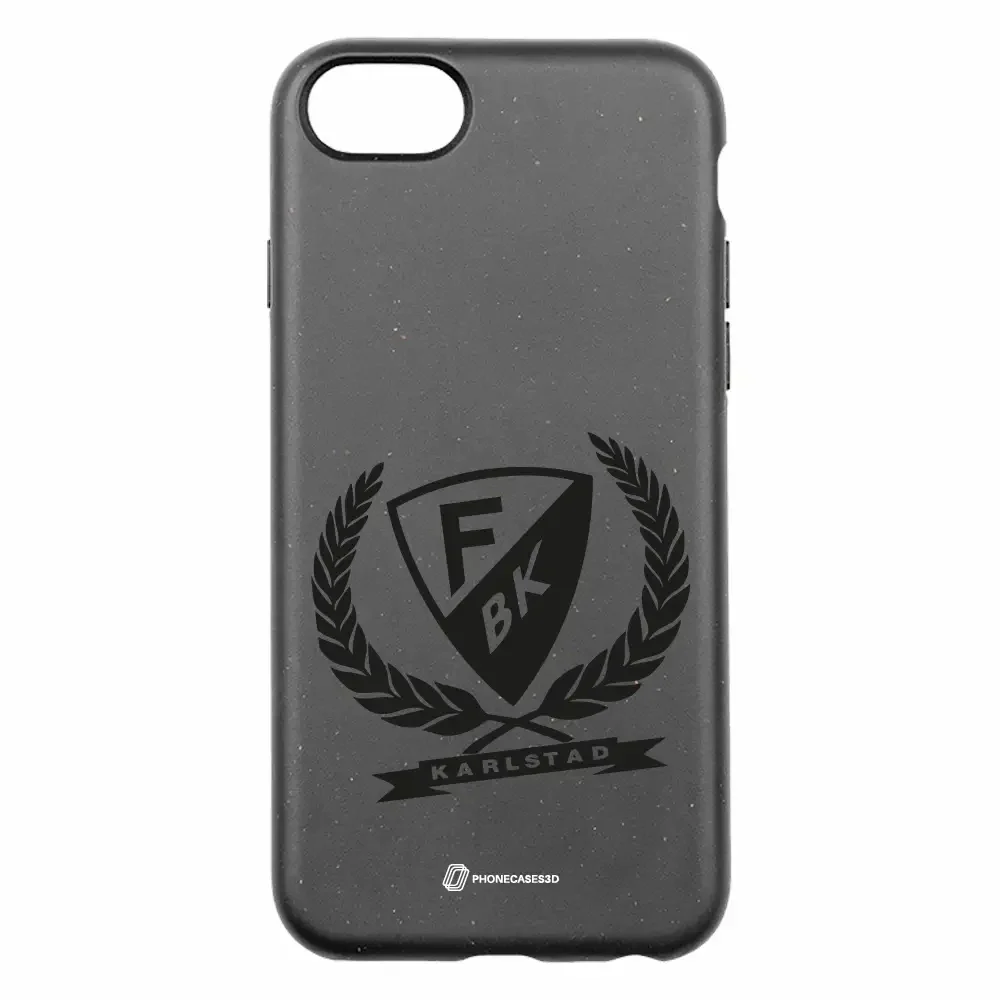 Färjestad BK Official Compostable Phone Case black shield - Image 24