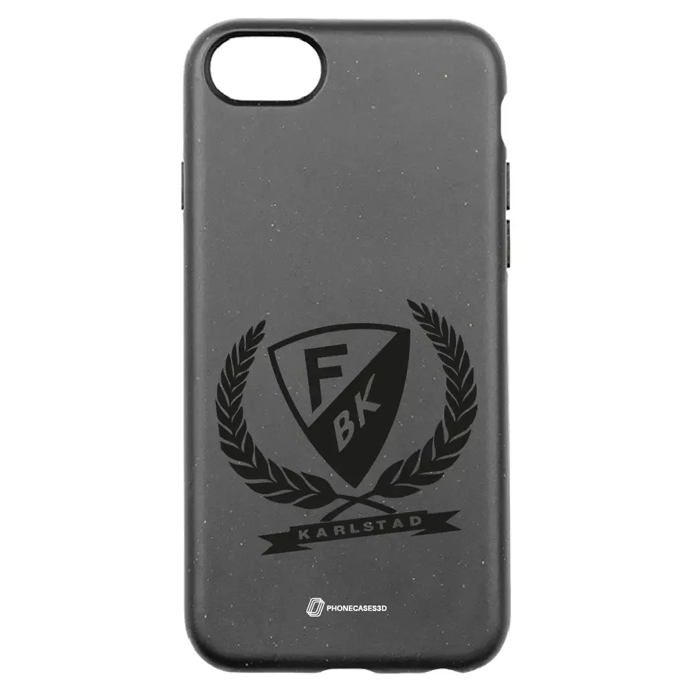 Färjestad BK Official Compostable Phone Case black shield - Image 25