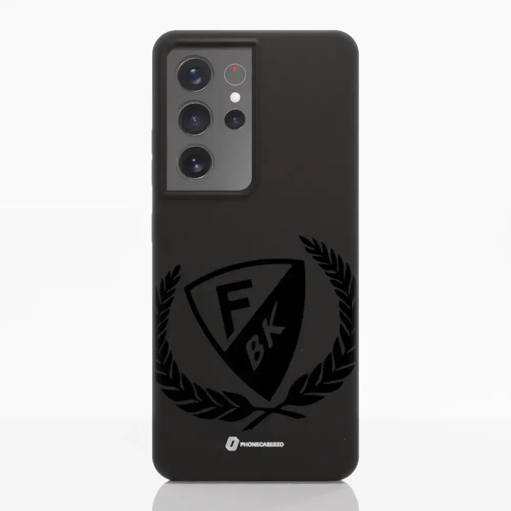 Färjestad BK Official Compostable Phone Case black shield - Image 32