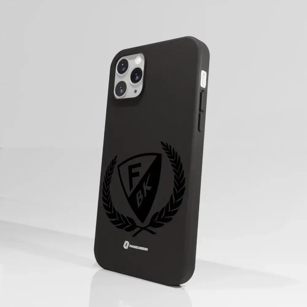 Färjestad BK Official Compostable Phone Case black shield - Image 48