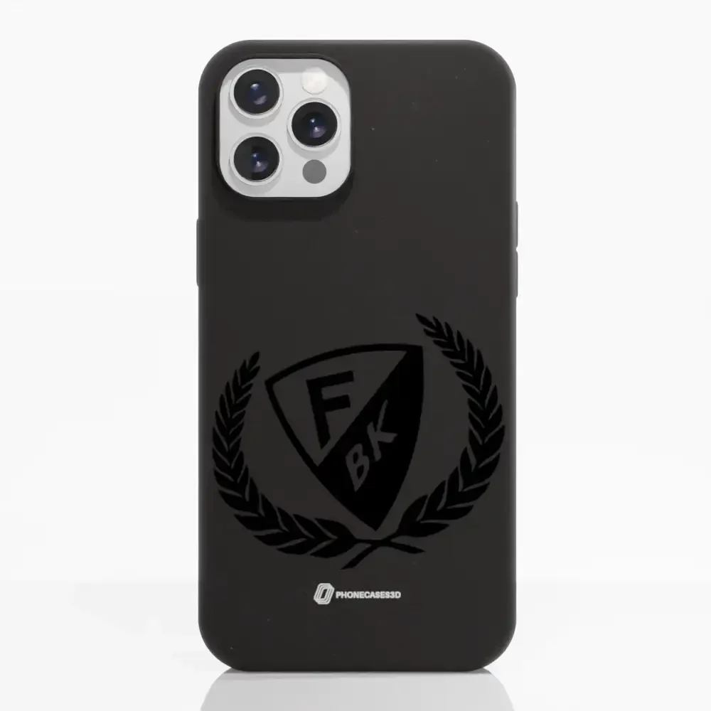 Färjestad BK Official Compostable Phone Case black shield - Image 5