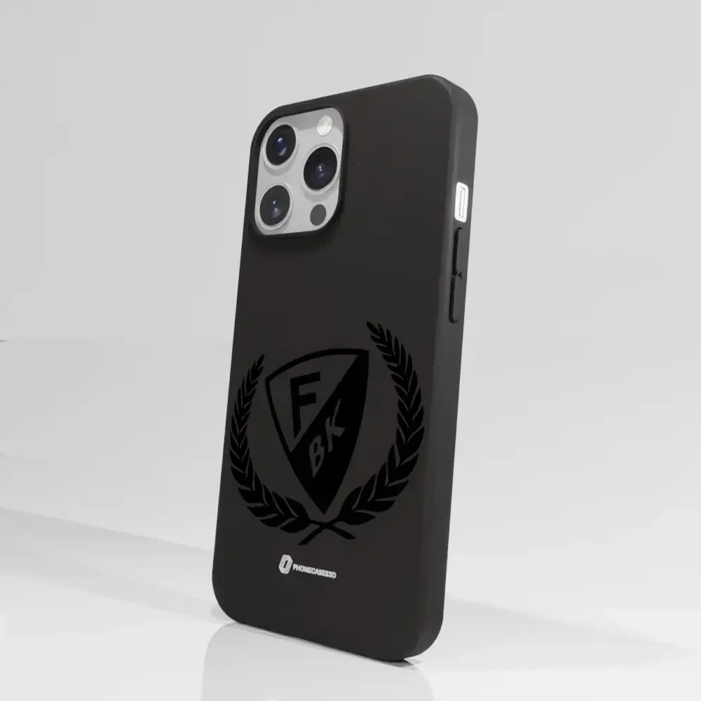 Färjestad BK Official Compostable Phone Case black shield - Image 58