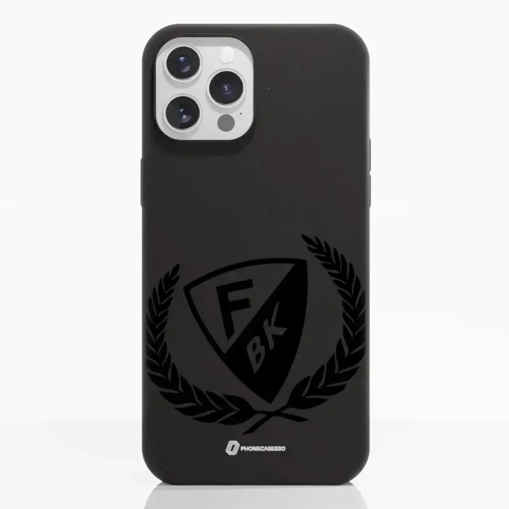 Färjestad BK Official Compostable Phone Case black shield - Image 6