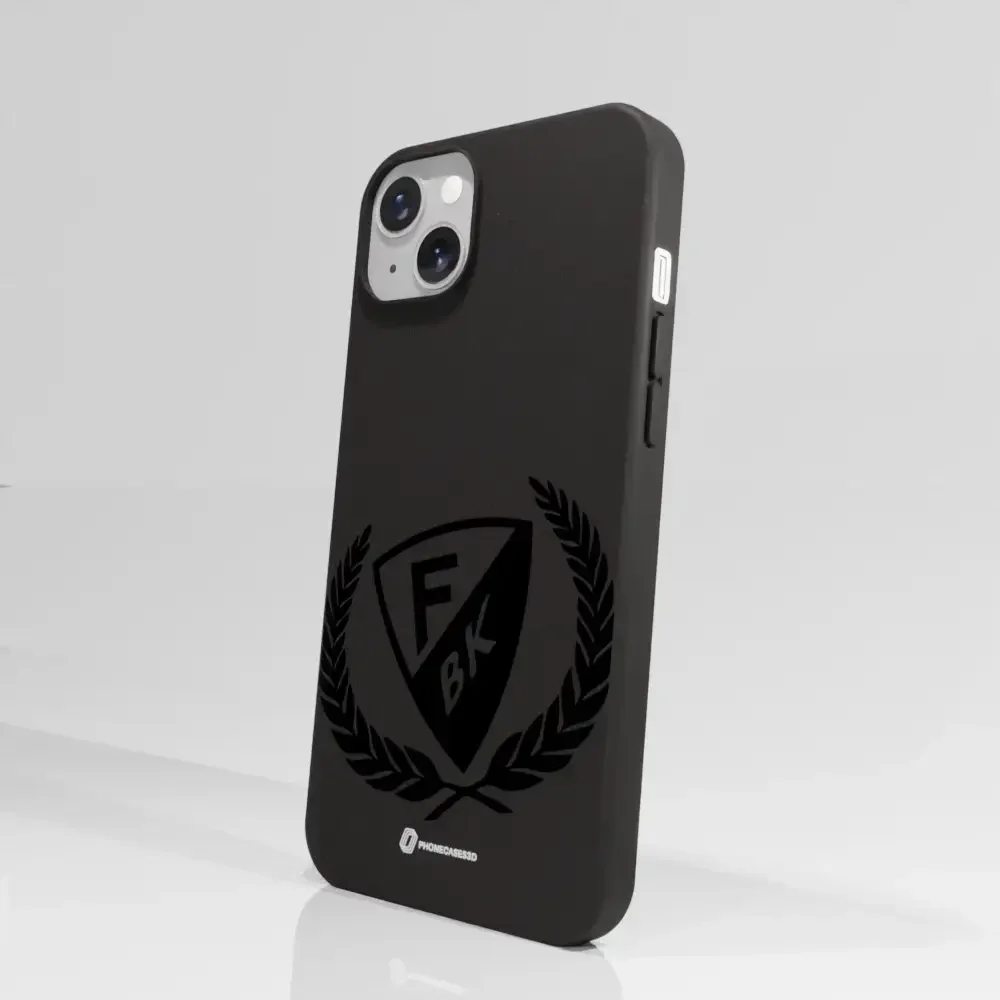 Färjestad BK Official Compostable Phone Case black shield - Image 61
