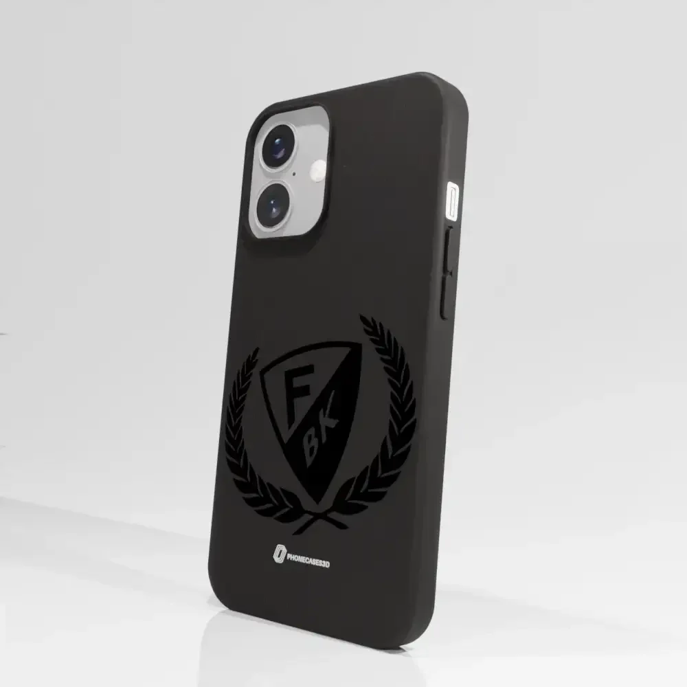 Färjestad BK Official Compostable Phone Case black shield - Image 64