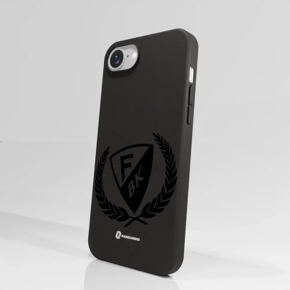 Färjestad BK Official Compostable Phone Case black shield - Image 65