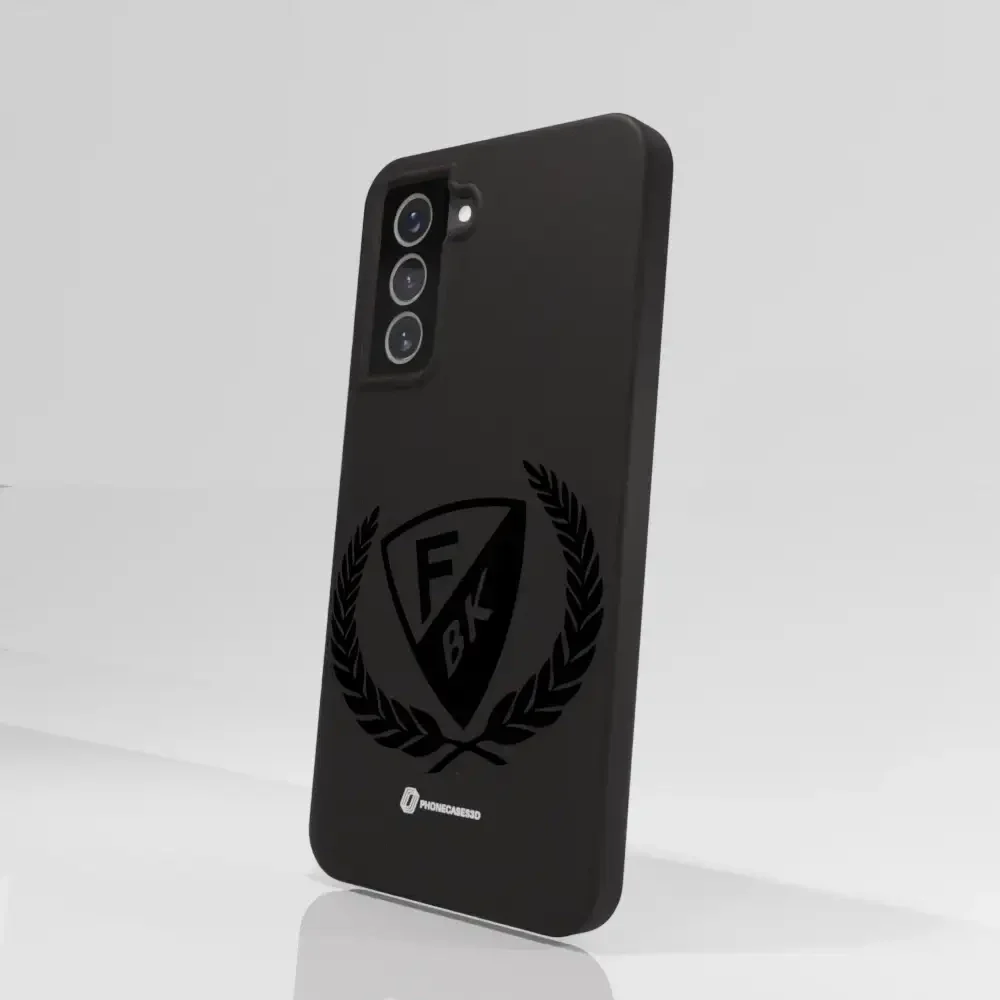 Färjestad BK Official Compostable Phone Case black shield - Image 69
