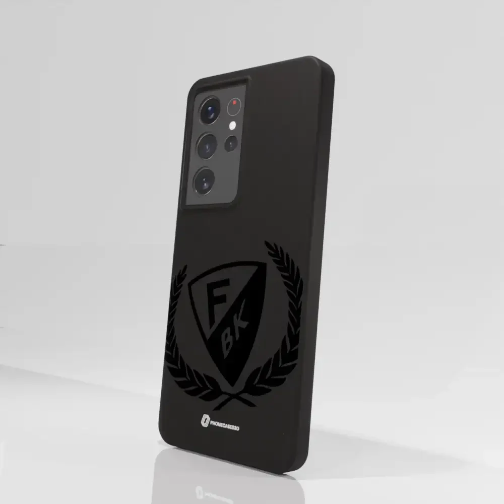 Färjestad BK Official Compostable Phone Case black shield - Image 71