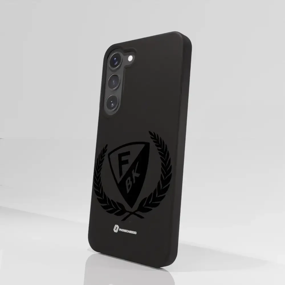 Färjestad BK Official Compostable Phone Case black shield - Image 75