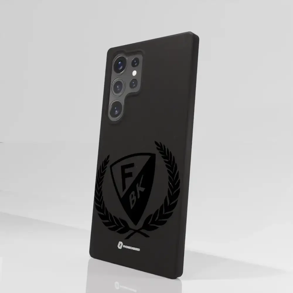Färjestad BK Official Compostable Phone Case black shield - Image 80