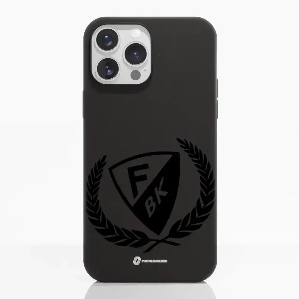 Färjestad BK Official Compostable Phone Case black shield - Image 9