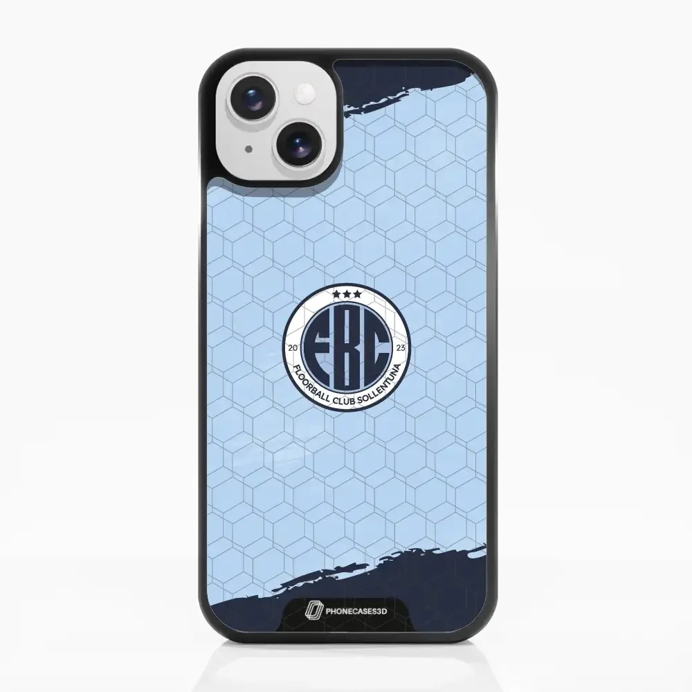 FBC Sollentuna 3D Phone Case Design dark blue brush strokes - Image 13