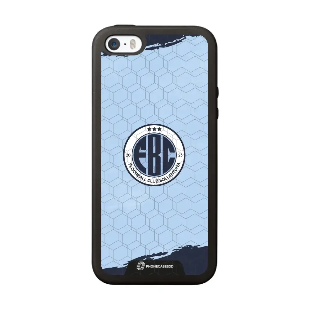 FBC Sollentuna 3D Phone Case Design dark blue brush strokes - Image 26
