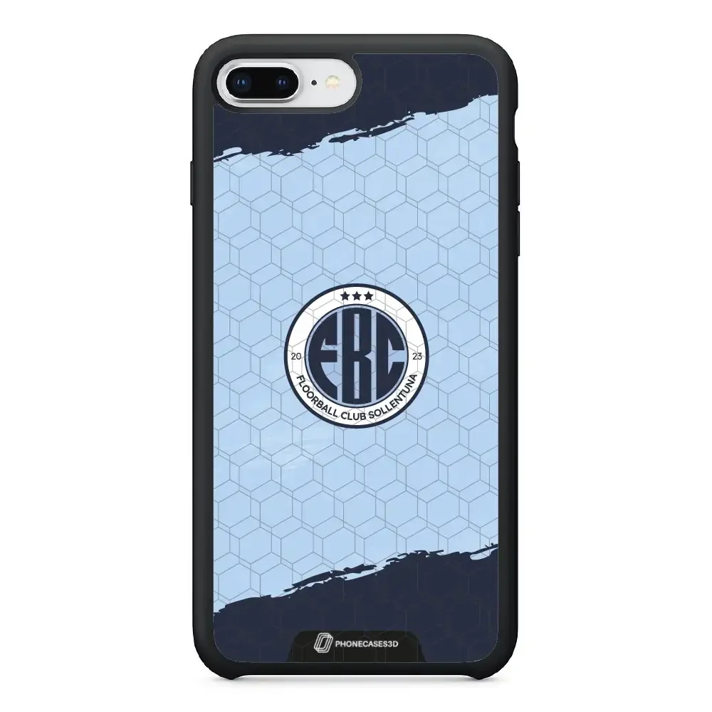 FBC Sollentuna 3D Phone Case Design dark blue brush strokes - Image 30