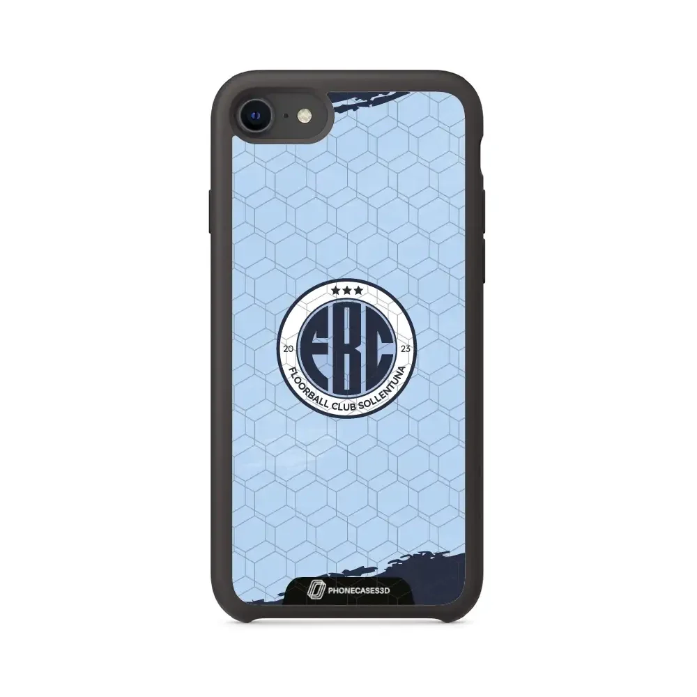 FBC Sollentuna 3D Phone Case Design dark blue brush strokes - Image 33