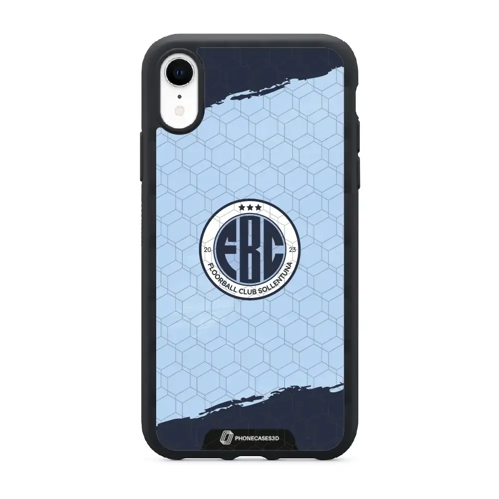 FBC Sollentuna 3D Phone Case Design dark blue brush strokes - Image 36