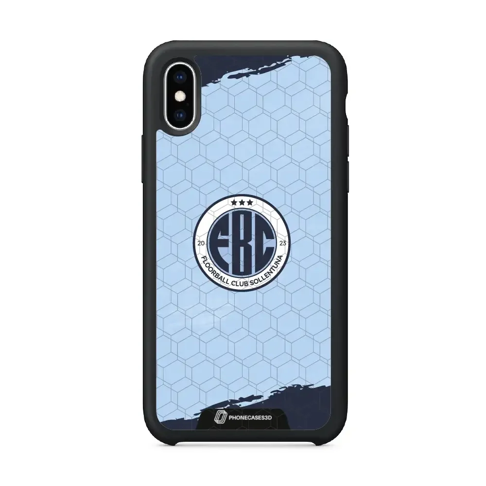 FBC Sollentuna 3D Phone Case Design dark blue brush strokes - Image 37