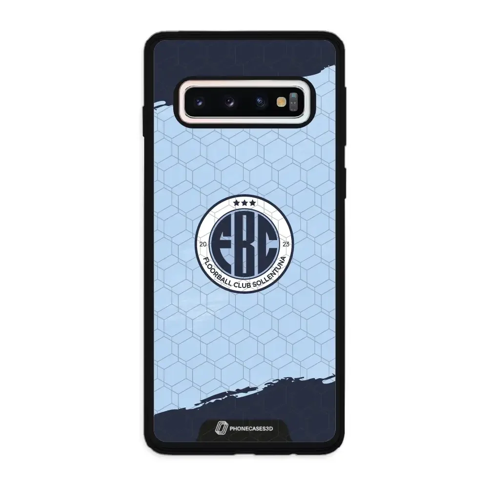 FBC Sollentuna 3D Phone Case Design dark blue brush strokes - Image 41