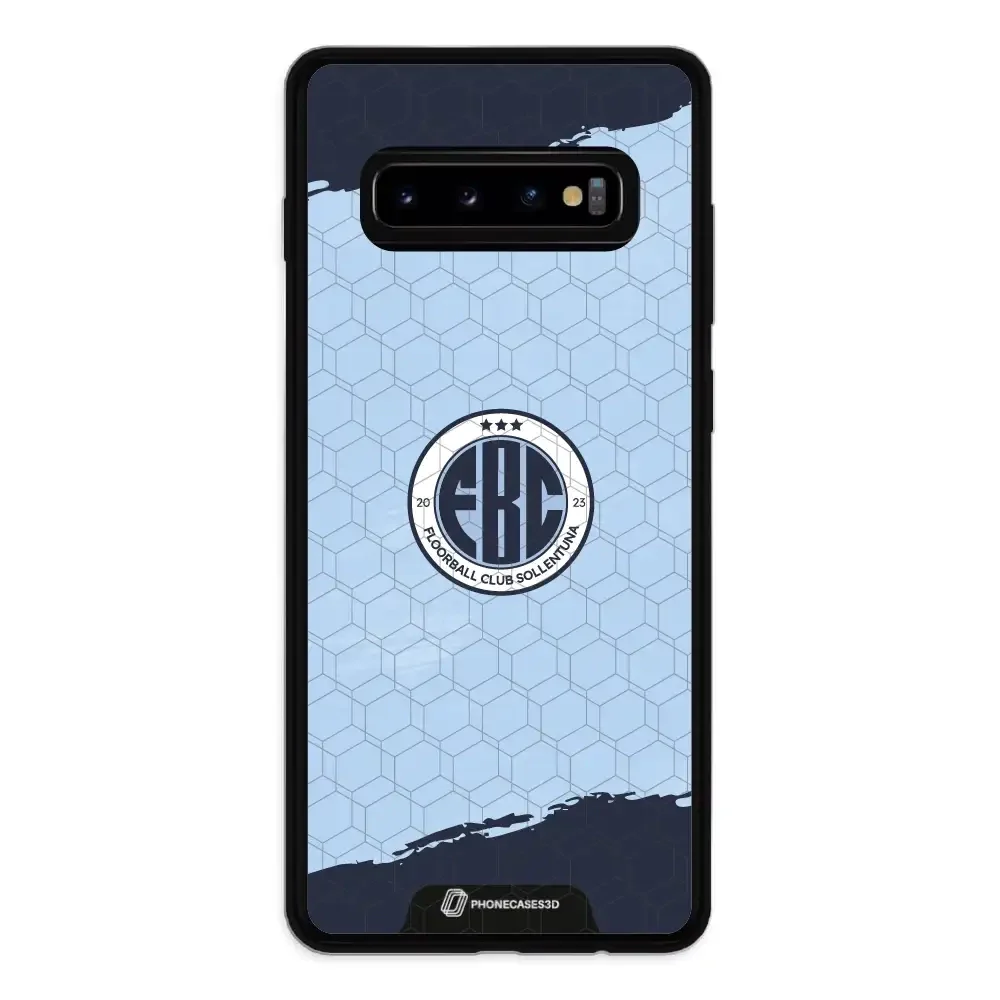 FBC Sollentuna 3D Phone Case Design dark blue brush strokes - Image 43