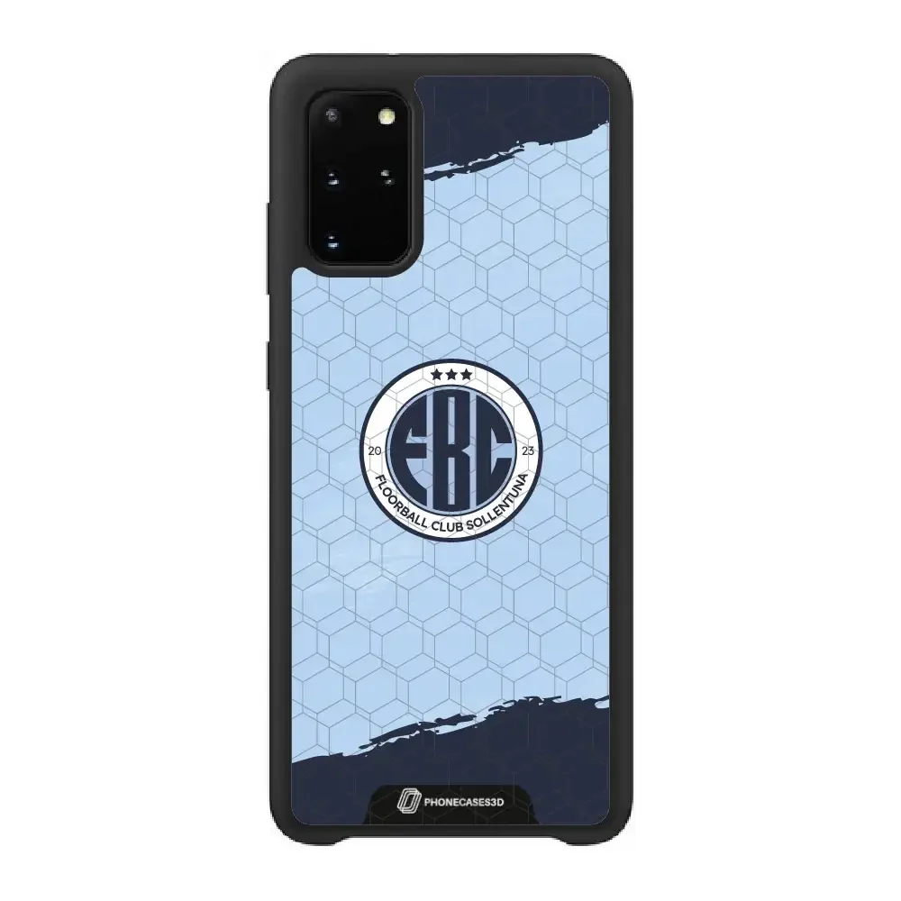 FBC Sollentuna 3D Phone Case Design dark blue brush strokes - Image 44