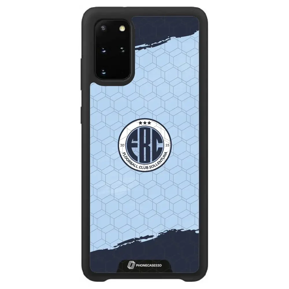 FBC Sollentuna 3D Phone Case Design dark blue brush strokes - Image 45