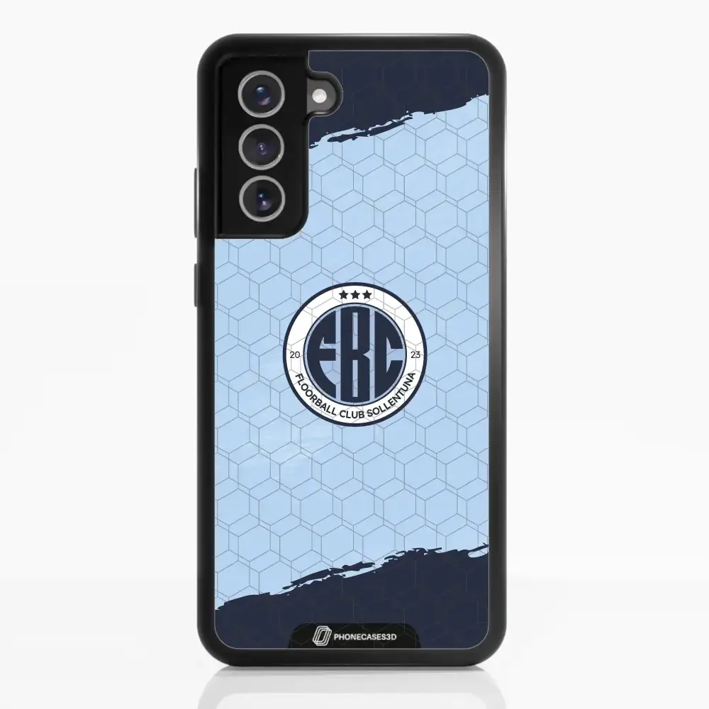FBC Sollentuna 3D Phone Case Design dark blue brush strokes - Image 47