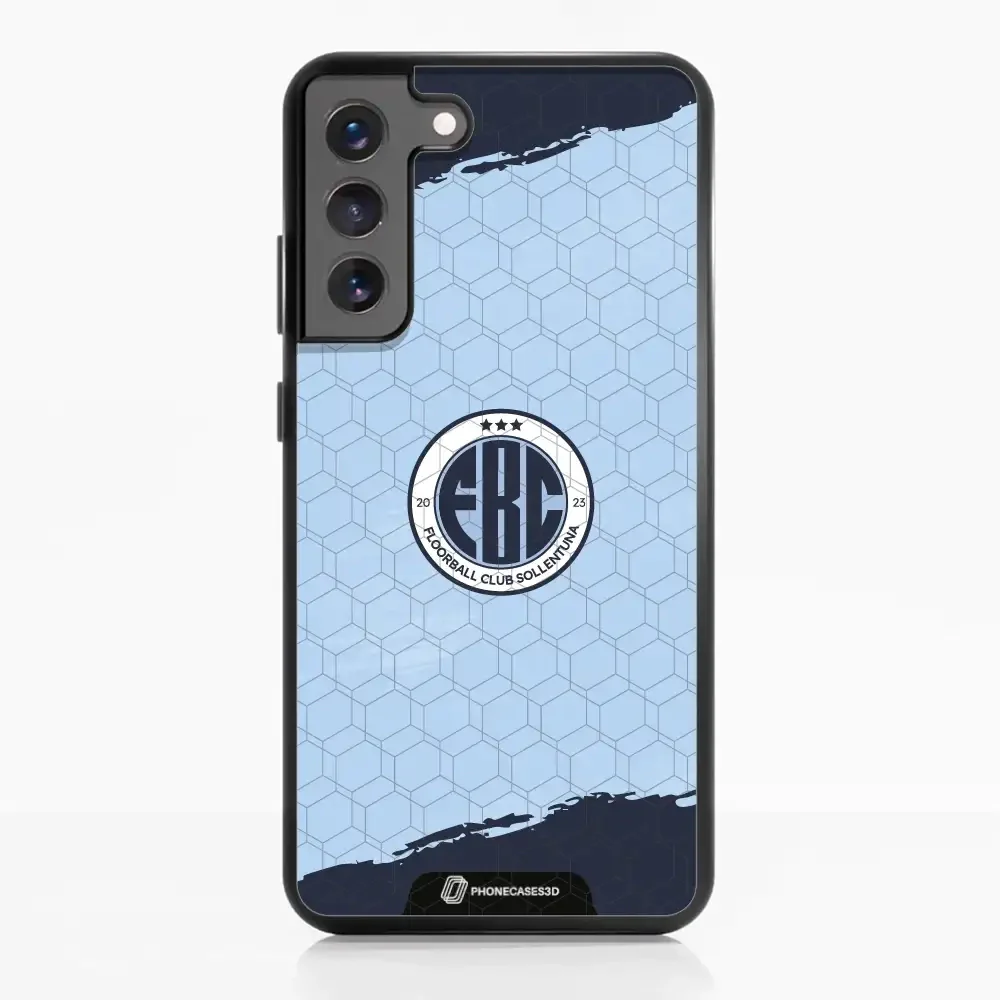 FBC Sollentuna 3D Phone Case Design dark blue brush strokes - Image 52