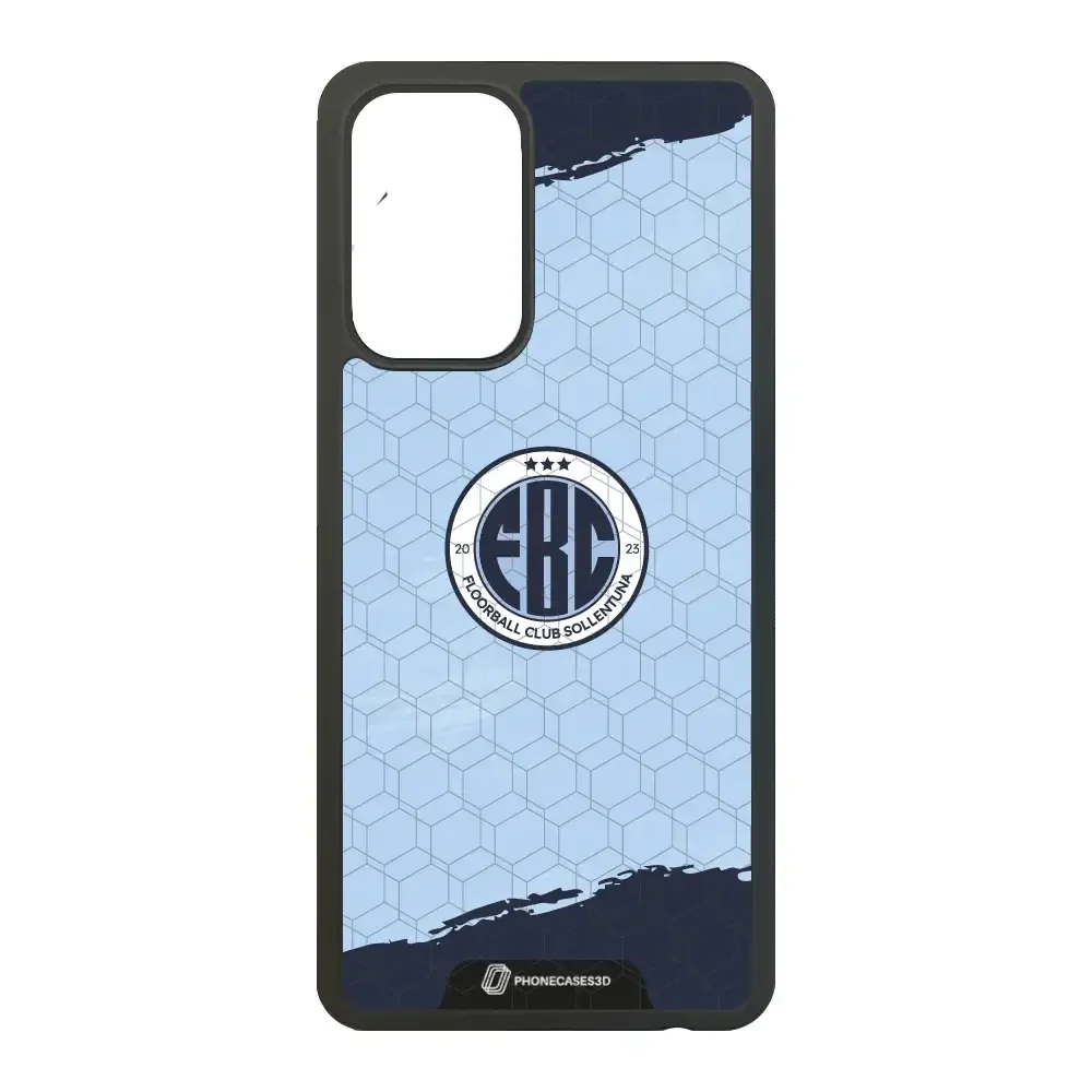 FBC Sollentuna 3D Phone Case Design dark blue brush strokes - Image 68