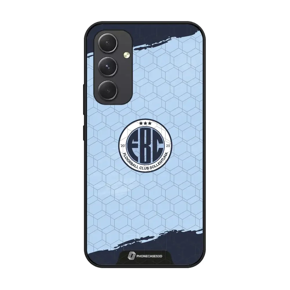 FBC Sollentuna 3D Phone Case Design dark blue brush strokes - Image 70