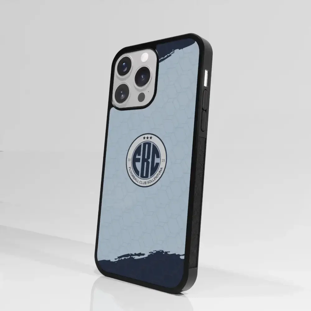 FBC Sollentuna 3D Phone Case Design dark blue brush strokes - Image 85