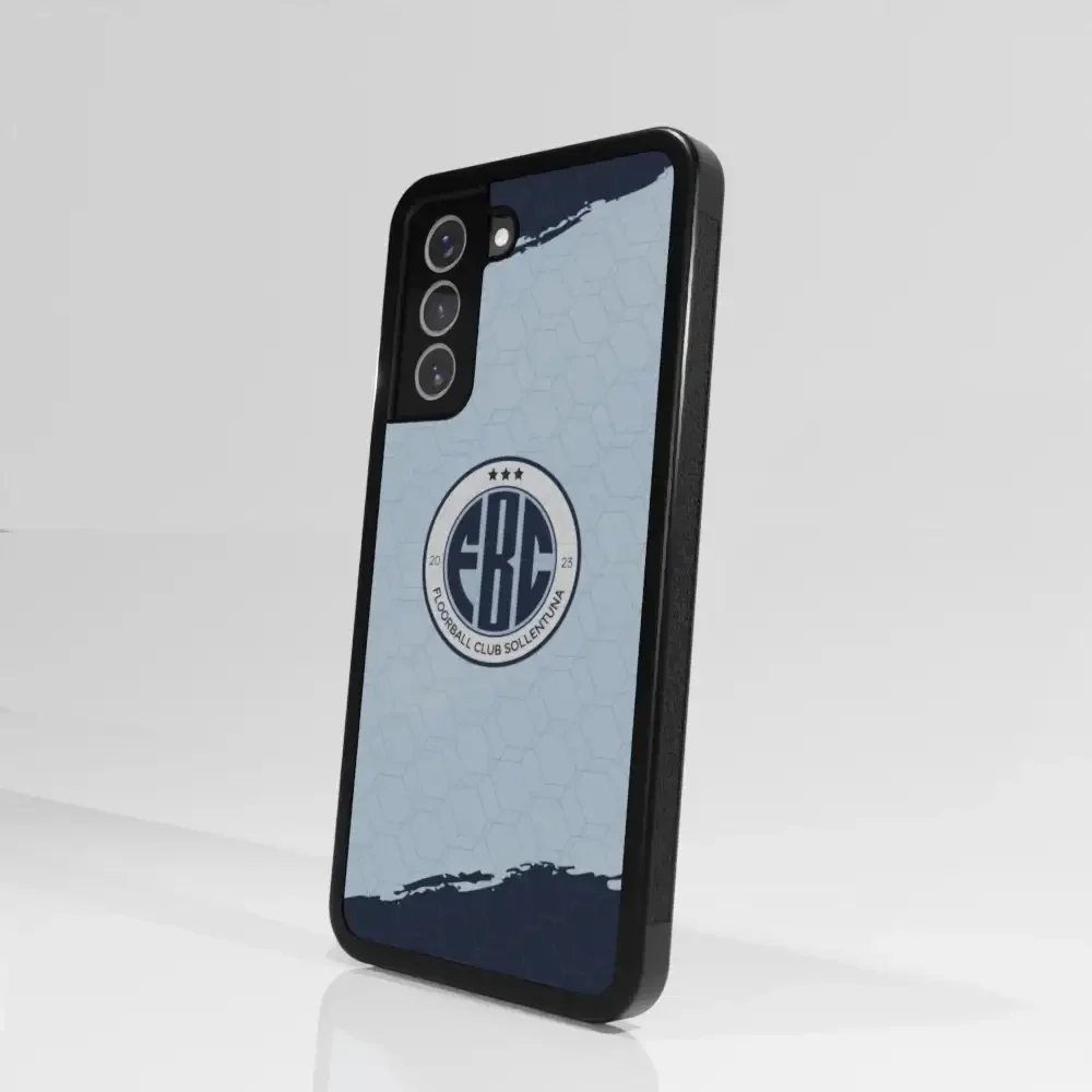 FBC Sollentuna 3D Phone Case Design dark blue brush strokes - Image 95