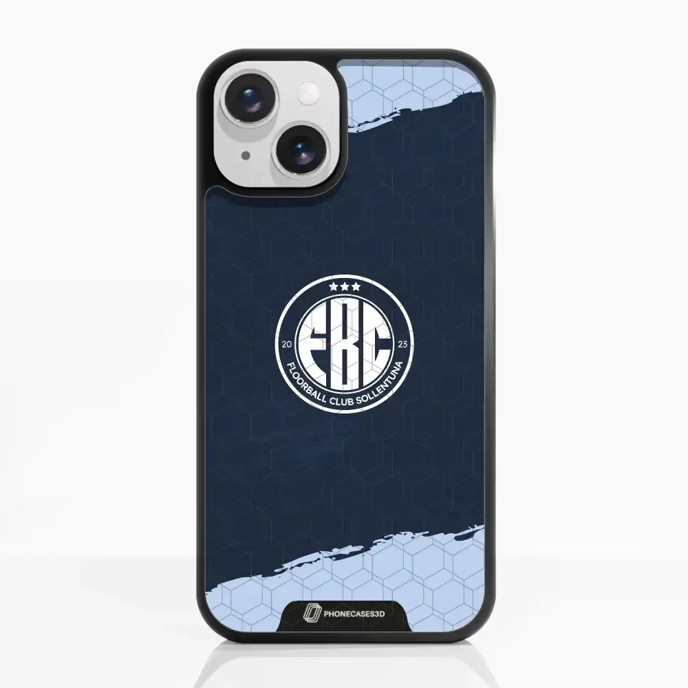 FBC Sollentuna 3D Phone Case Design light blue brush strokes - Image 12