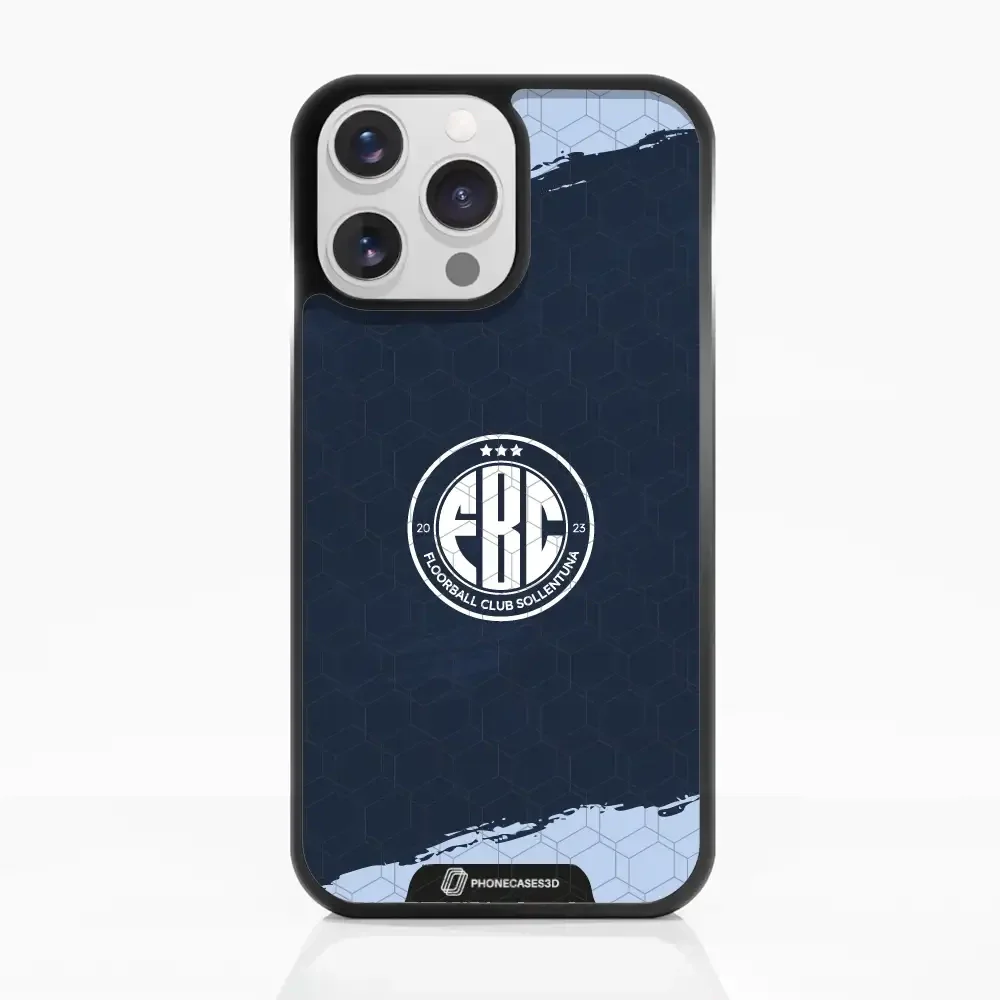 FBC Sollentuna 3D Phone Case Design light blue brush strokes - Image 15