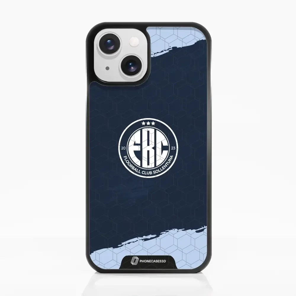 FBC Sollentuna 3D Phone Case Design light blue brush strokes - Image 16