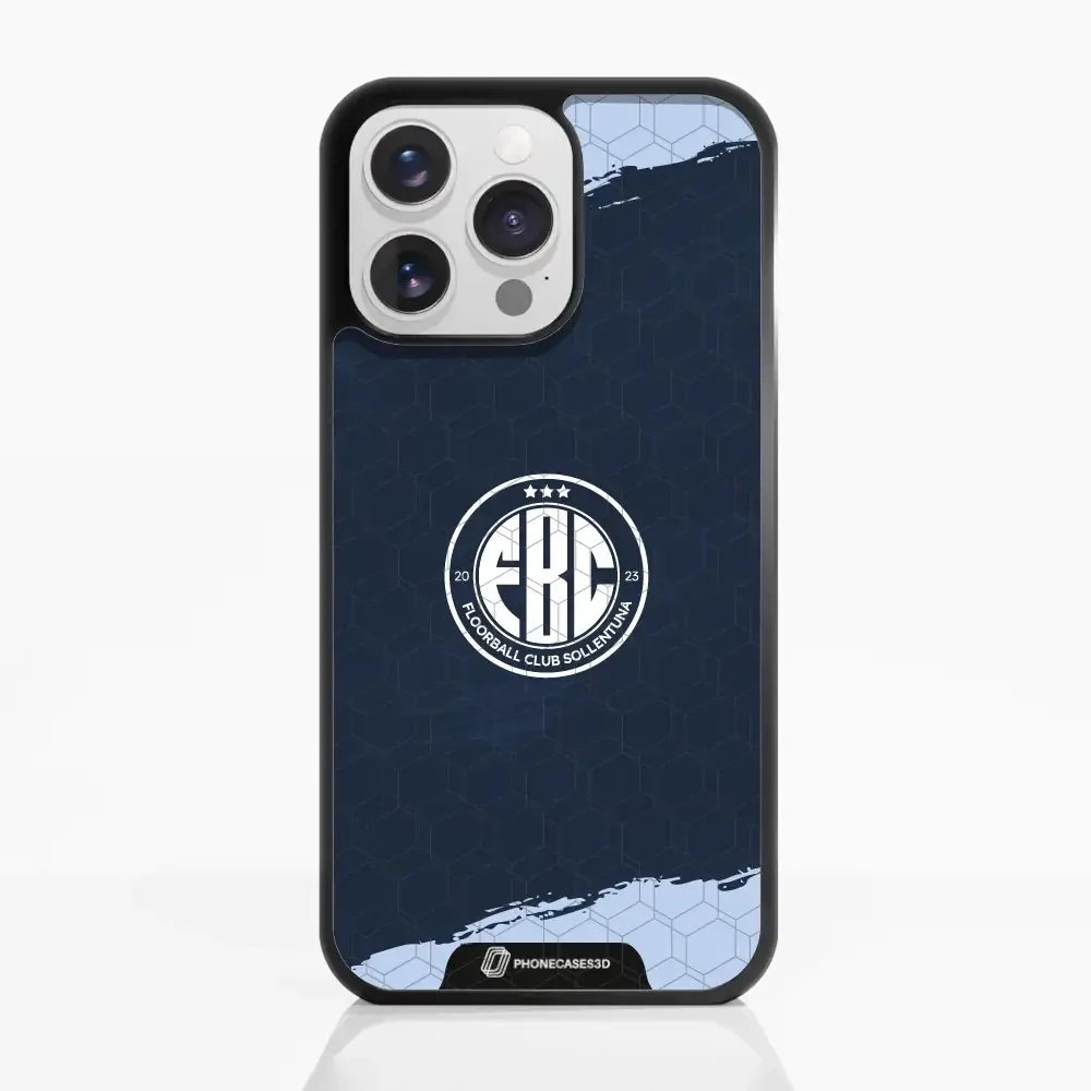 FBC Sollentuna 3D Phone Case Design light blue brush strokes - Image 19
