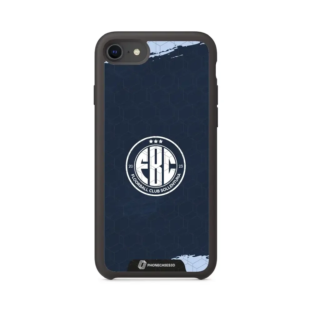 FBC Sollentuna 3D Phone Case Design light blue brush strokes - Image 31