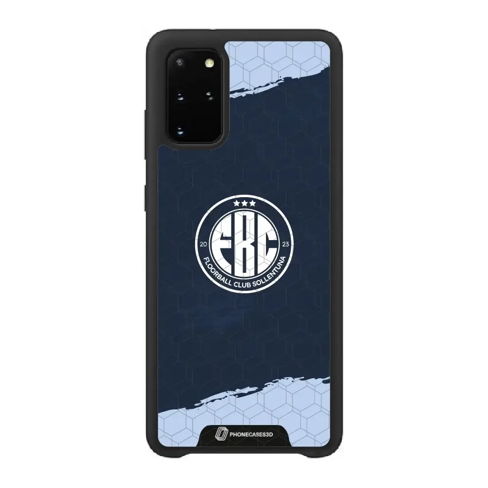 FBC Sollentuna 3D Phone Case Design light blue brush strokes - Image 44
