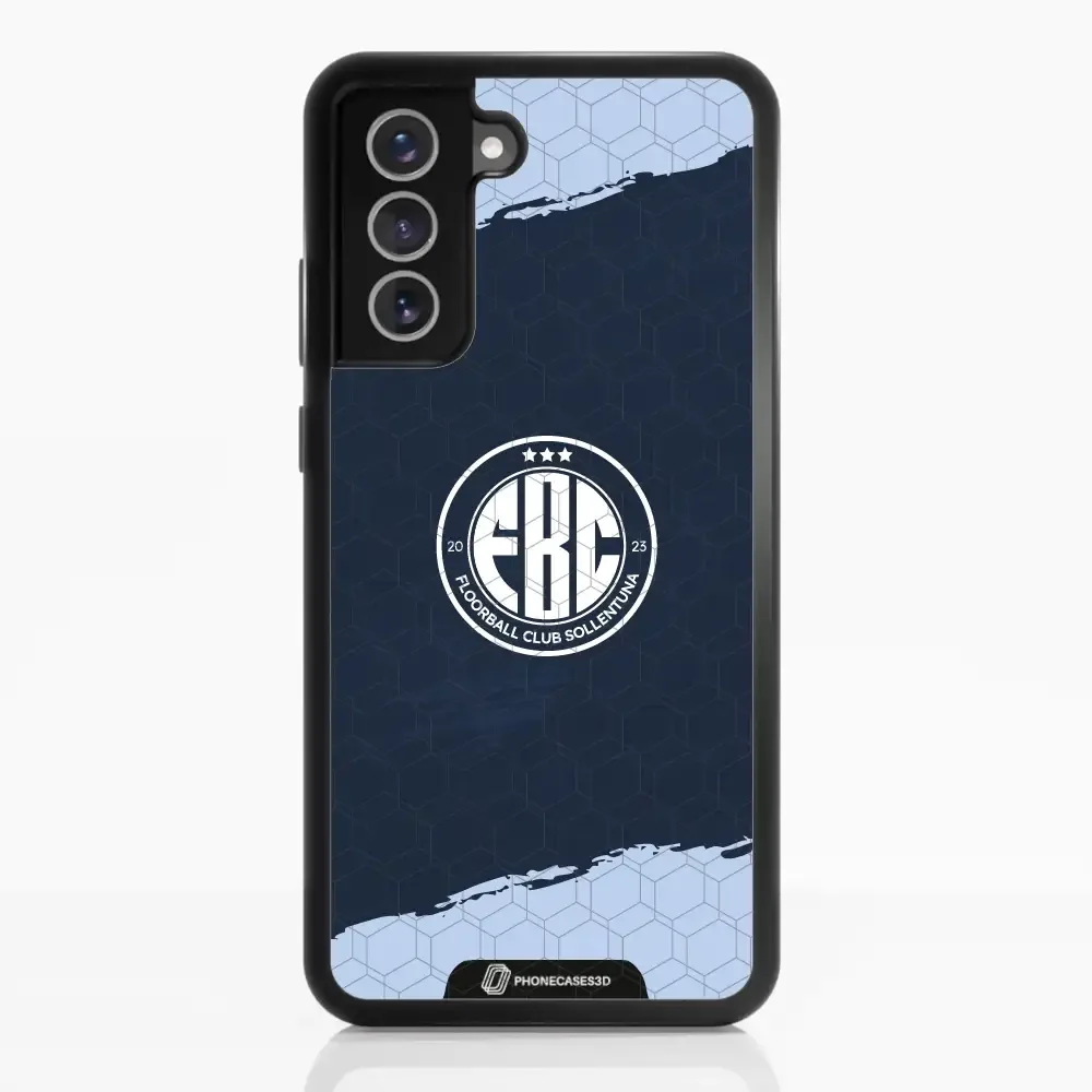 FBC Sollentuna 3D Phone Case Design light blue brush strokes - Image 47