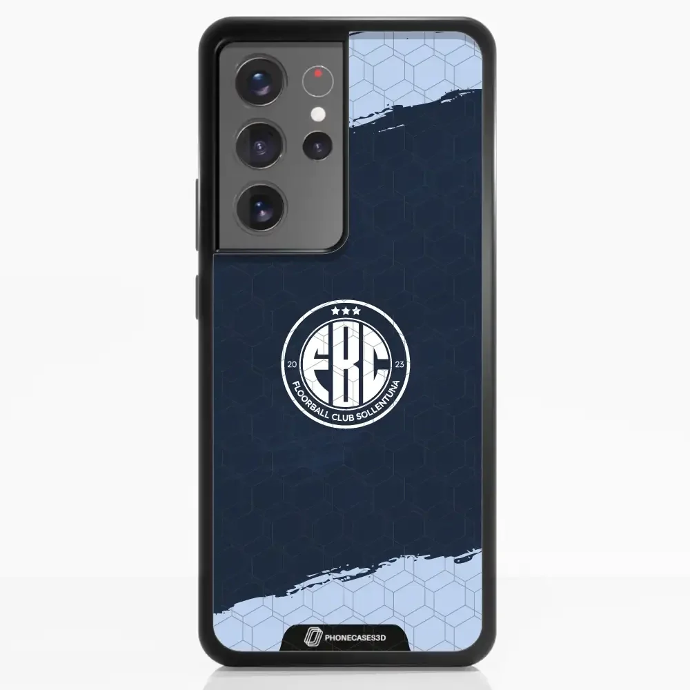 FBC Sollentuna 3D Phone Case Design light blue brush strokes - Image 50