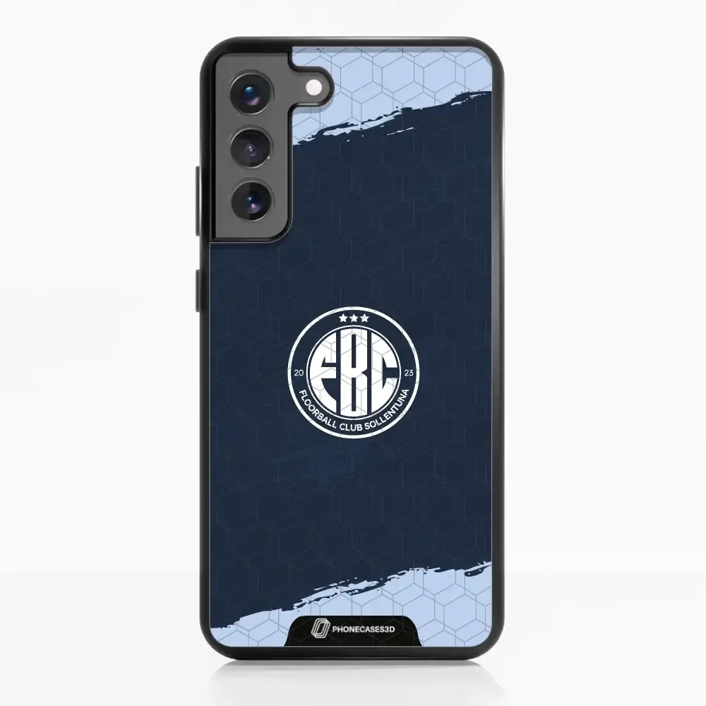 FBC Sollentuna 3D Phone Case Design light blue brush strokes - Image 52