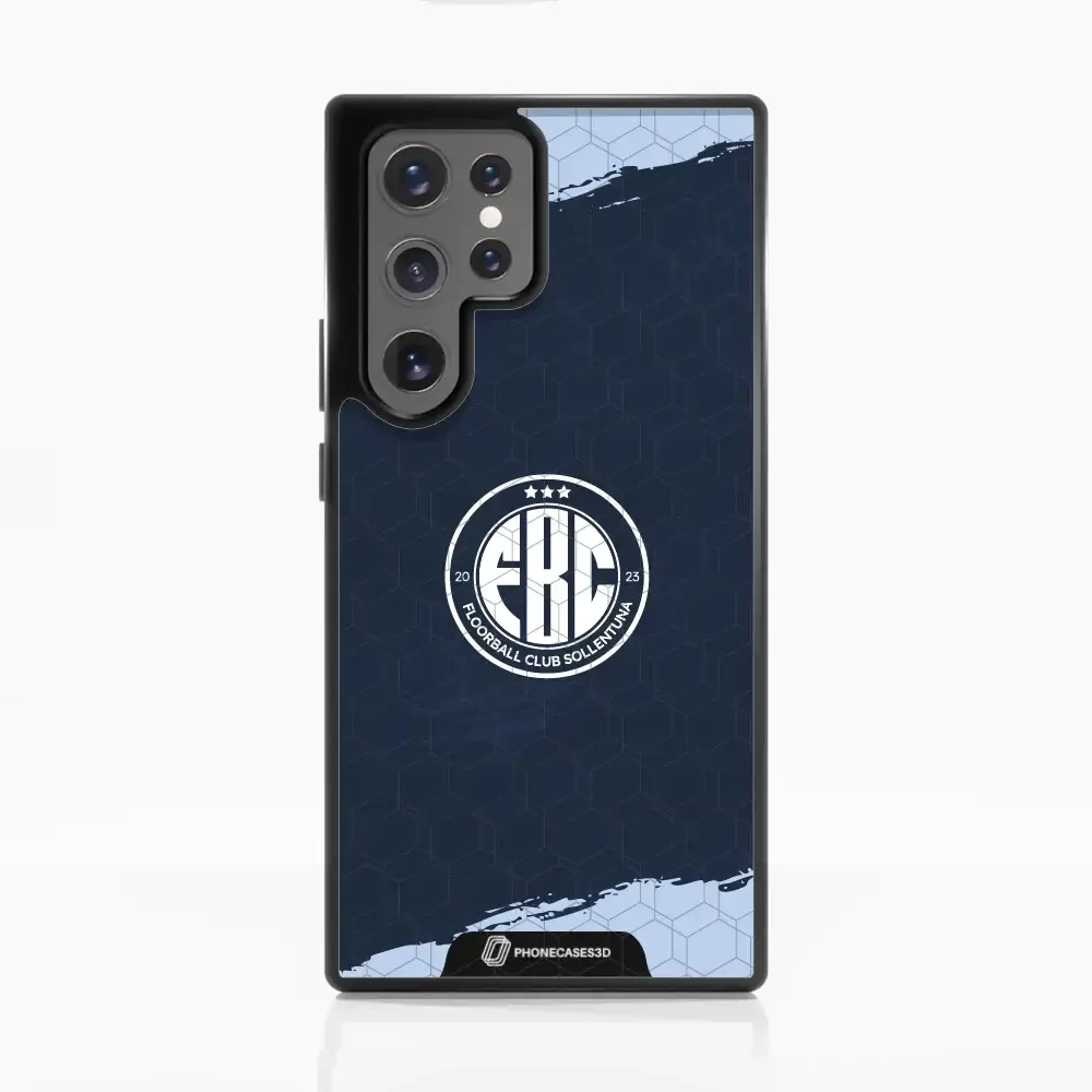 FBC Sollentuna 3D Phone Case Design light blue brush strokes - Image 60