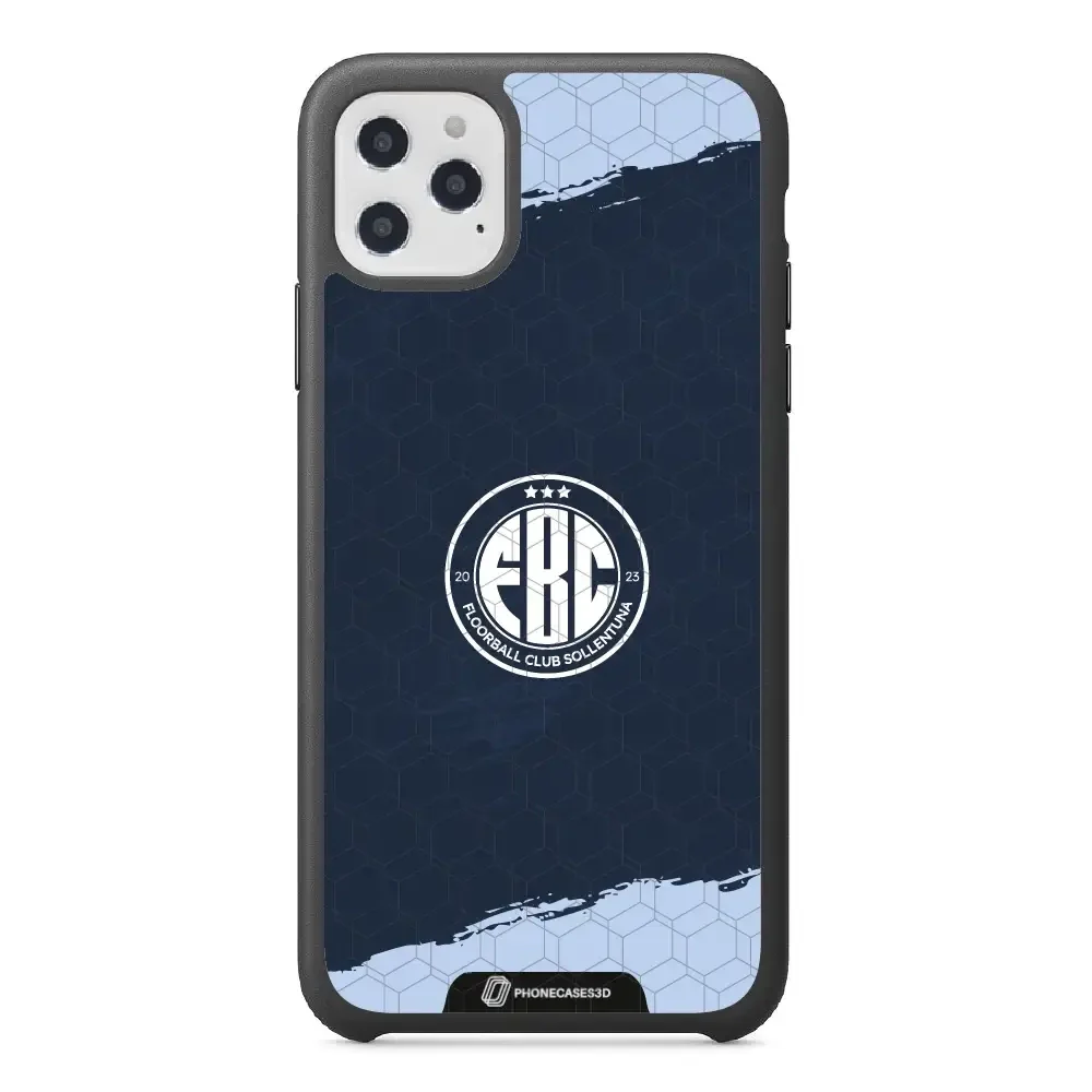FBC Sollentuna 3D Phone Case Design light blue brush strokes - Image 7