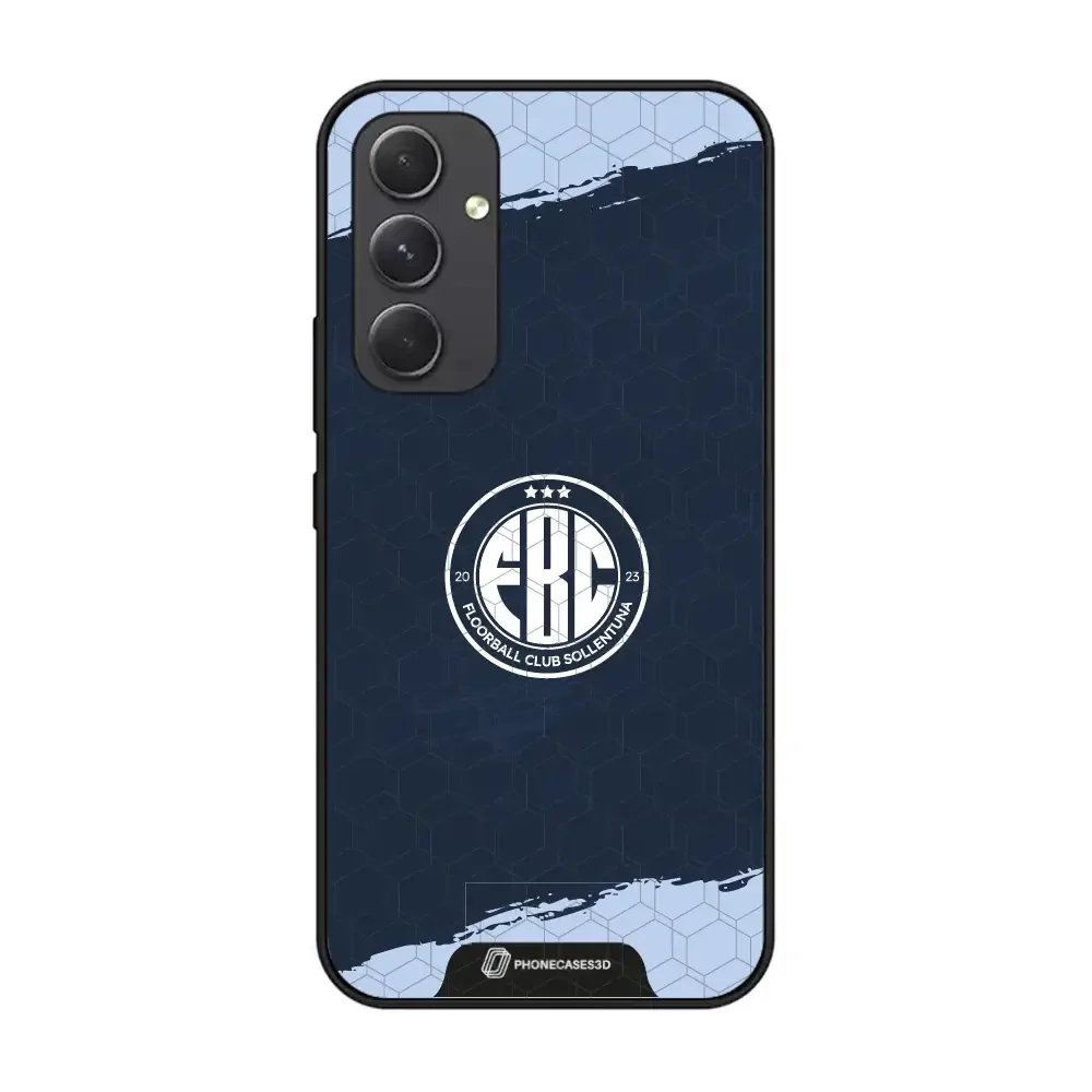 FBC Sollentuna 3D Phone Case Design light blue brush strokes - Image 70