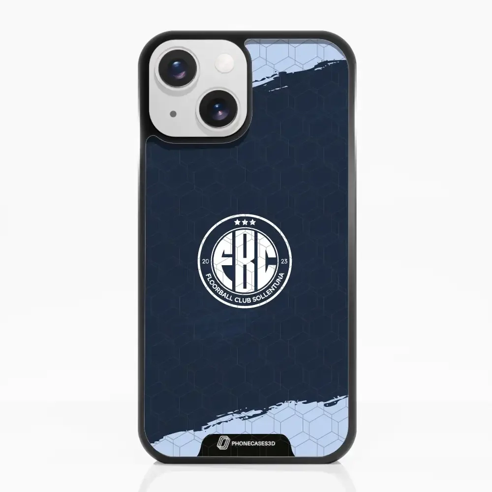 FBC Sollentuna 3D Phone Case Design light blue brush strokes - Image 9