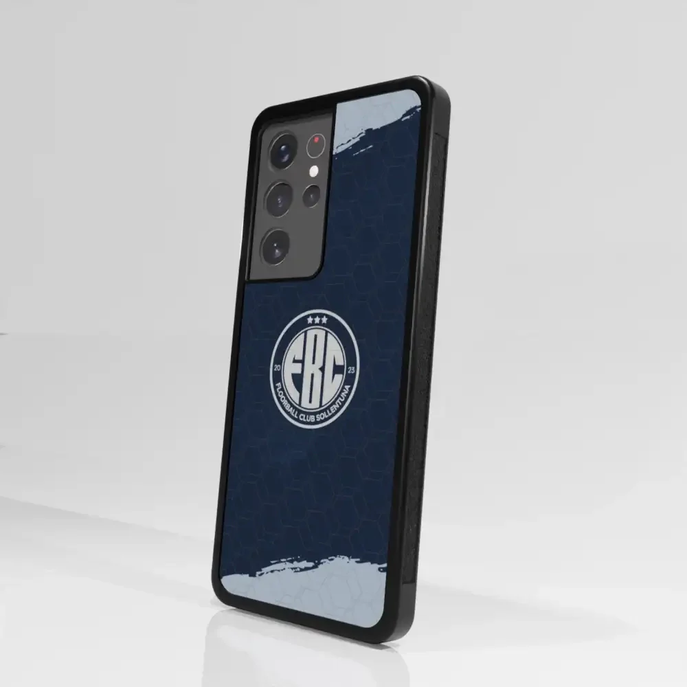 FBC Sollentuna 3D Phone Case Design light blue brush strokes - Image 97