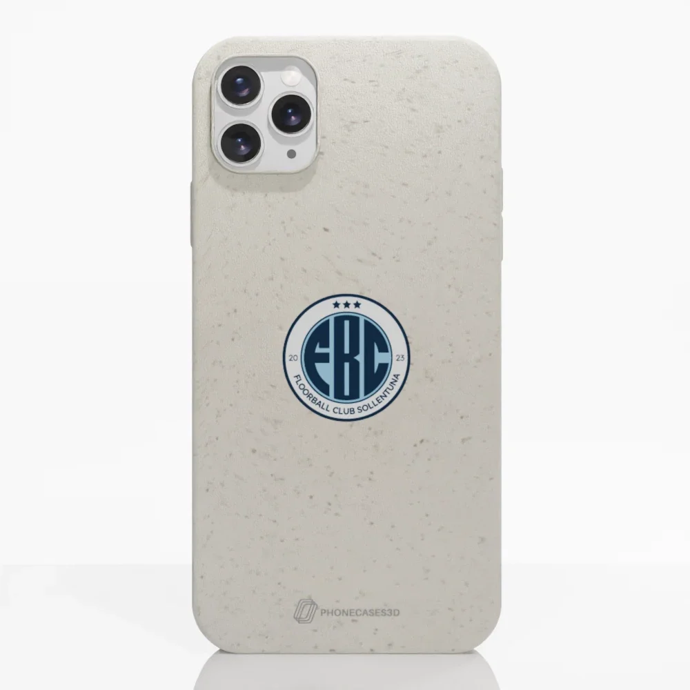 FBC Sollentuna Official Compostable Phone Case color crest - Image 3