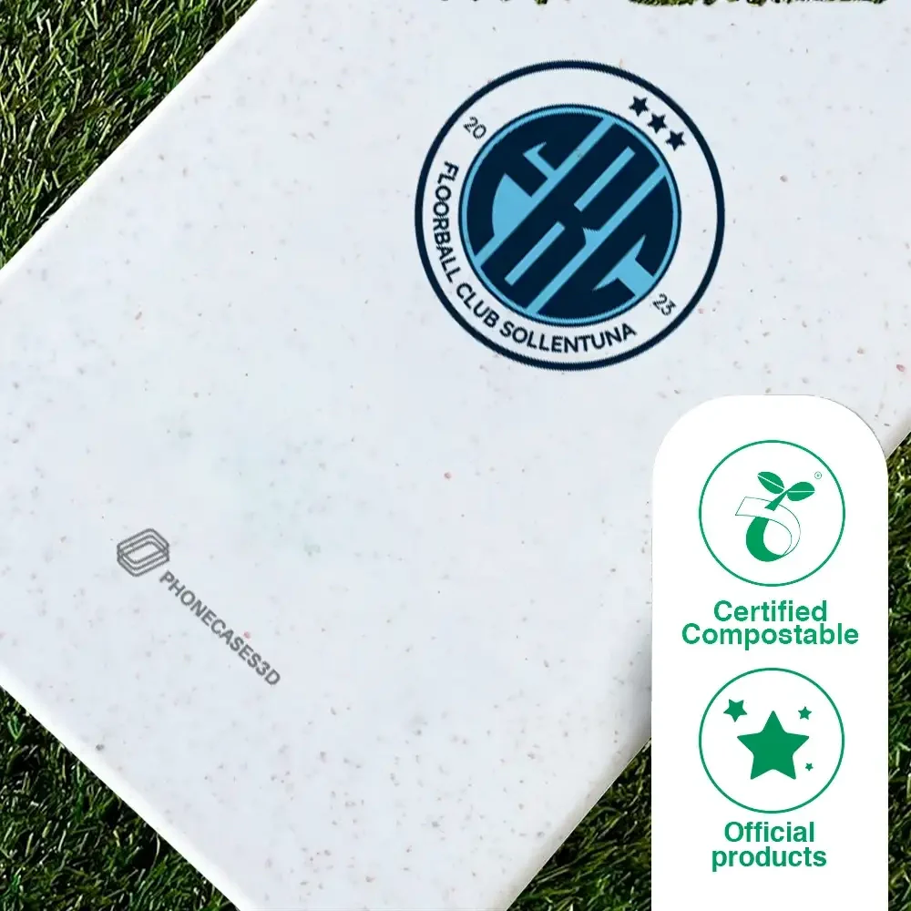 FBC Sollentuna Official Compostable Phone Case color crest - Image 82
